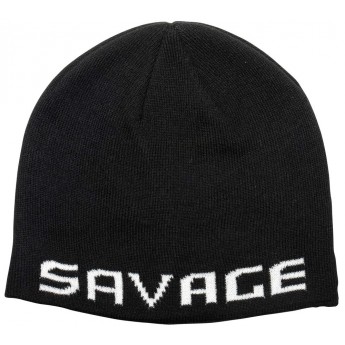 čepice Savage Geat Logo Beanie One Size Rock Black White