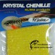 chenille krystal - yellow