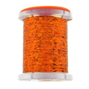 Holographic Tinsel - Orange