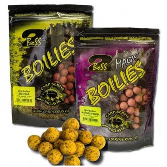 Mini boilies Boss2 - 150 g / 12 mm mrtvý korýš