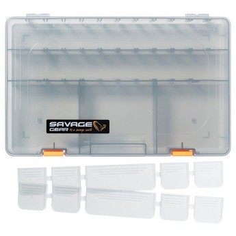 krabička Savage Gear Lurebox Smoke - 6D