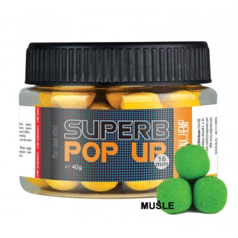 Superb Pop Ups - 40 g/16 mm mušle