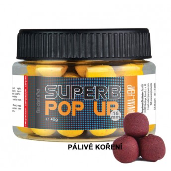 Superb Pop Ups - 40 g/16 mm pálivé koření