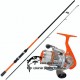 DAM Dětský set Vibe Combo 180cm 5-20g - oranžový