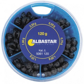 olověné broky Albastar 120g hrubé