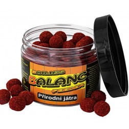 boilies balanc feeder 80g/12mm přírodní játra