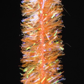 RAINBOW CHENILLE 07 - fluo orange 10mm