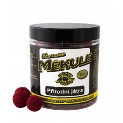 boilies MĚKULE - 140g/16mm Přírodní játra