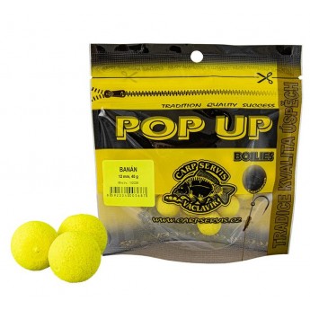 Pop Up Boilies 12mm - Banán