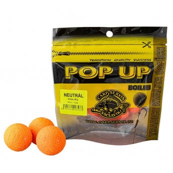 Pop Up Boilies 12mm - Neutrál oranžová