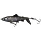 3D Smash Tail Minnow - Wobbler Savage Gear - Black Ghost