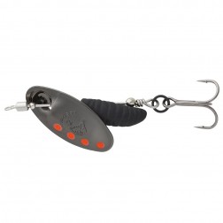 třpytka Savage Gear Grub Spinners Black Red Black