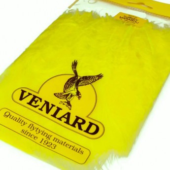 peří Marabou VENIARD - FLUO YELLOW