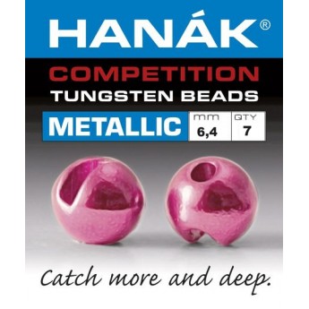 hlavička tungsten růžové světlé 6,4mm-1,94g 