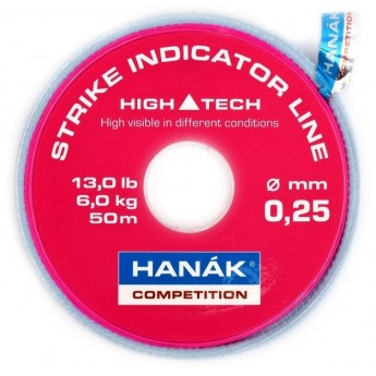 Strike Indicator Line Hanák fluoro pink 0,25mm 50 m