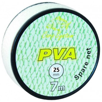 PVA síťka náhradní Carp System 25mm 7m