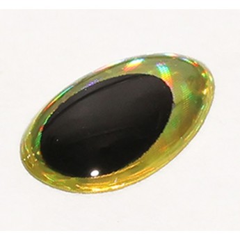 3D Epoxy Teardrop Eyes chartreuse