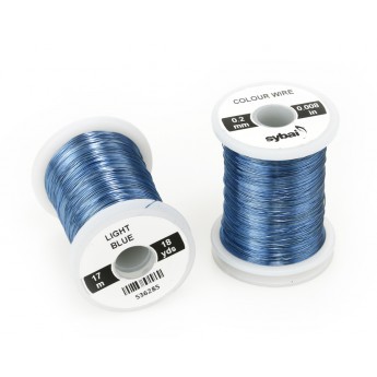 Colour Wire, 0.2 mm - Light Blue