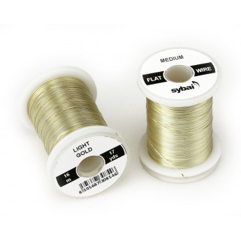 Flat Colour Wire, Medium Light Gold