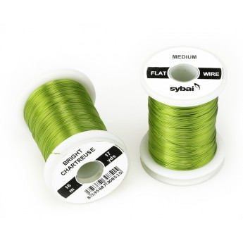 Flat Colour Wire, Medium Bright Chartreuse