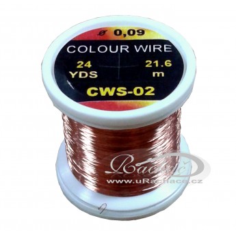 drátek Colour Wire 02 - měděný