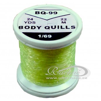 Body Quills BQ-99 fluo žlutá