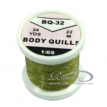 Body Quills BQ-32 olivově hnědá tmavá