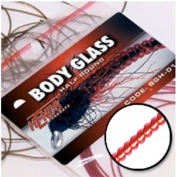 Body Glass - 241 červeno růžová