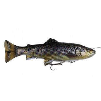 Savage Gear 4D Line Thru Pulsetail Trout Brown Trout