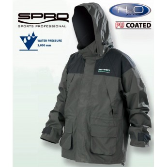 bunda SPRO Rain Jacket Moss Green vel. XL