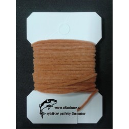 Chenille ultra micro - sv.hnědá