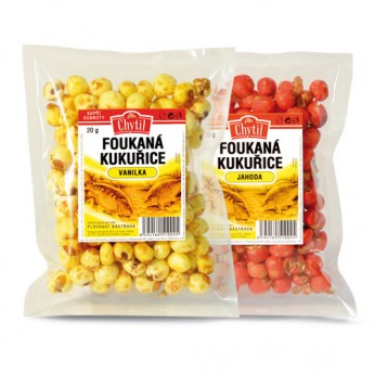 foukaná kukuřice